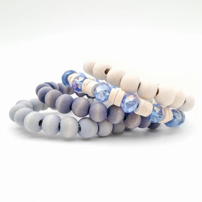 MINI COIL ARMBAND LAVENDEL
