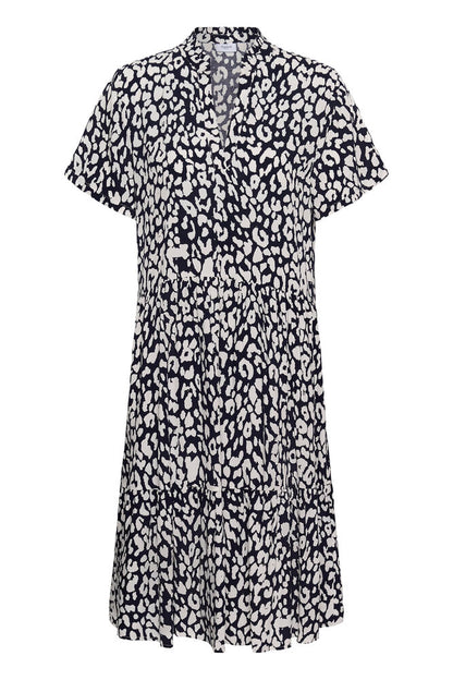 EDA DRESS NIGHTSKY LEOPARD