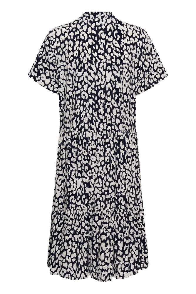 EDA DRESS NIGHTSKY LEOPARD