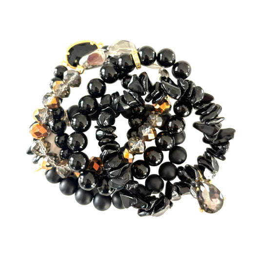 ELASTISK ARMBAND SVART