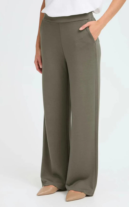 AURORA PANT SMOKEY OLIVE FULL LENGTH