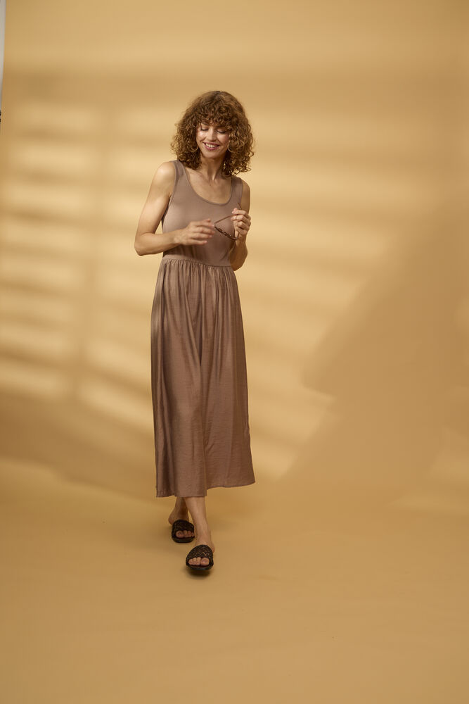 JUNDY DRESS BRUN