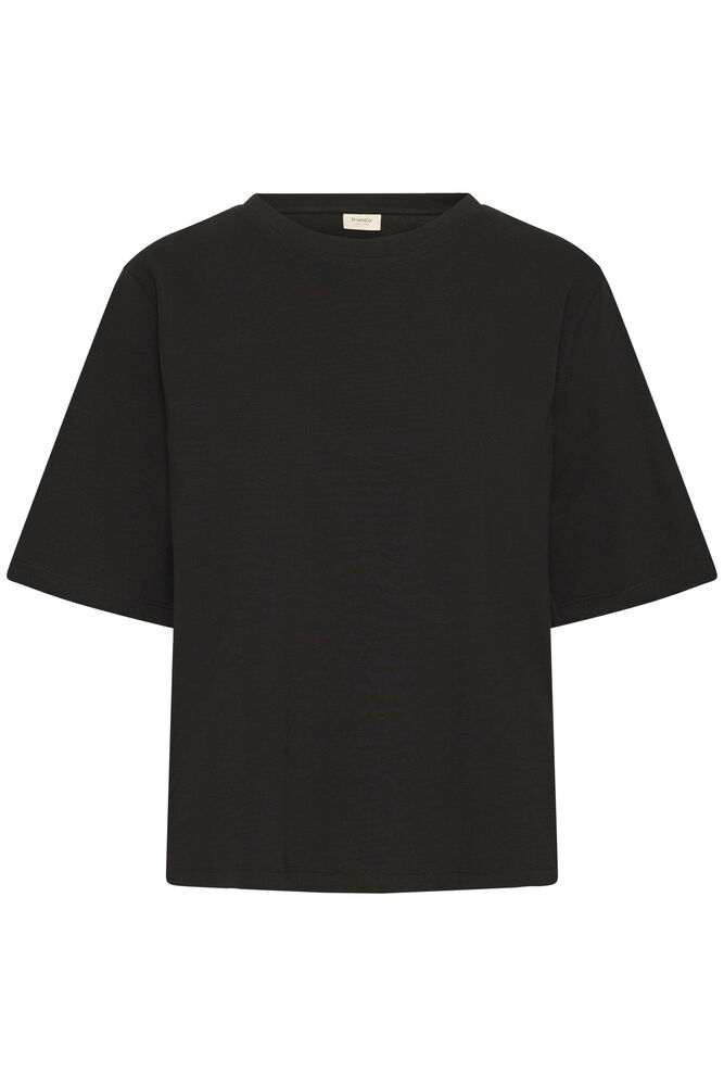 ZASHOULDER TEE BLACK