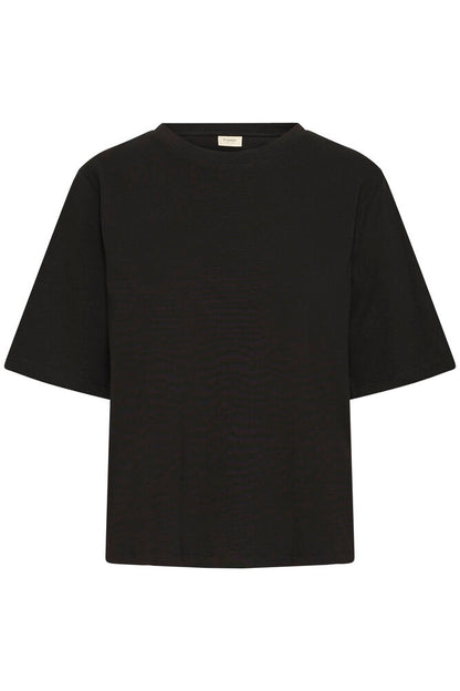 ZASHOULDER TEE BLACK
