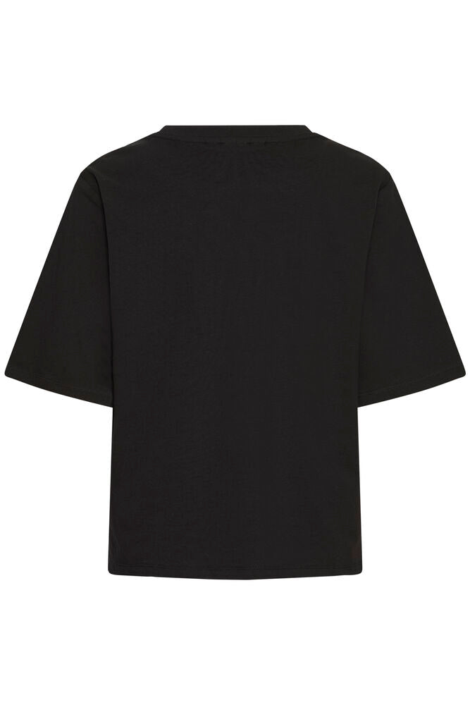 ZASHOULDER TEE BLACK