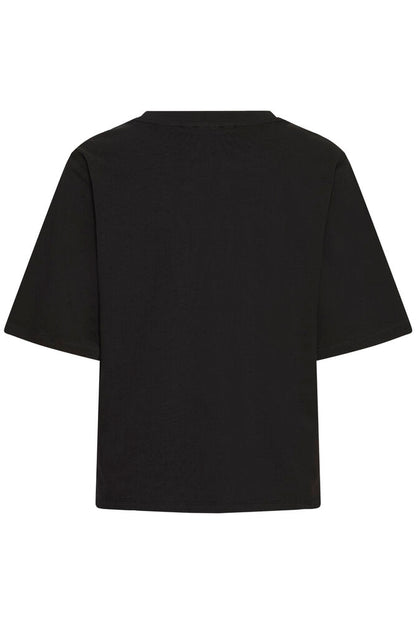 ZASHOULDER TEE BLACK