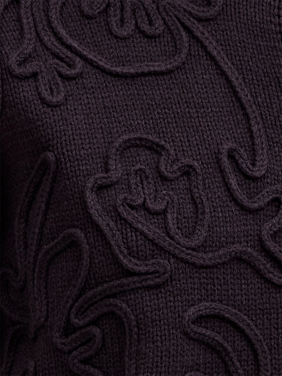 VARLI FLORAL DRAWING CARDIGAN