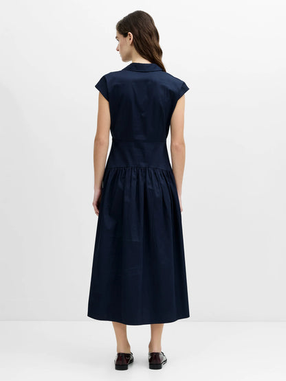 ALEXIS POPLIN MIDI DRESS