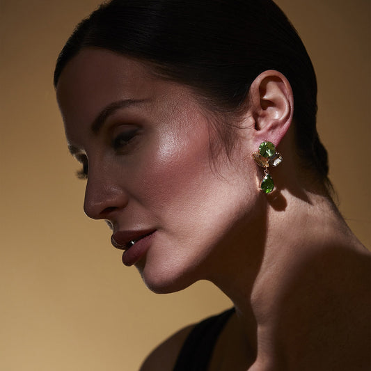GRACE ÖRHÄNGEN GRÖN