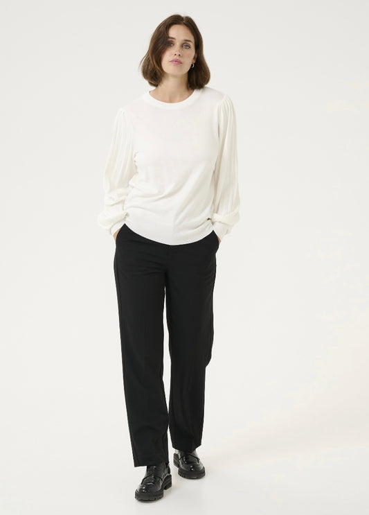 KALONE KNIT WHITE
