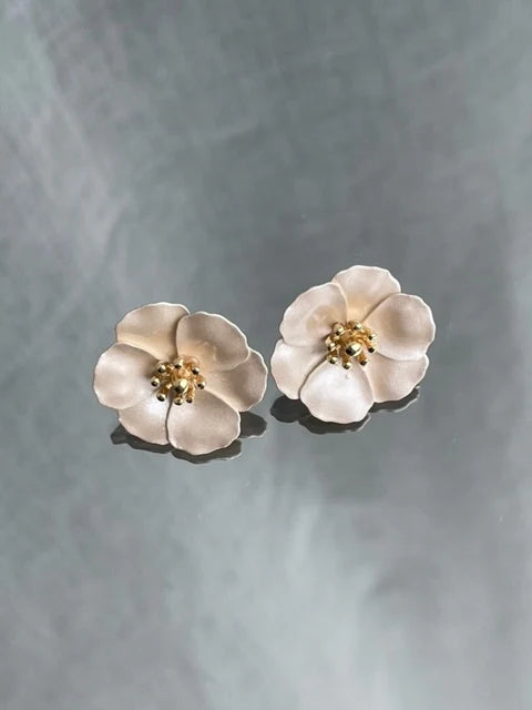 FLOWER SMALL PEARL BEIGE