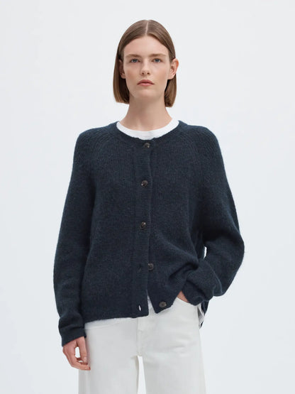 LULU CARDIGAN DARK SAPPHIRE