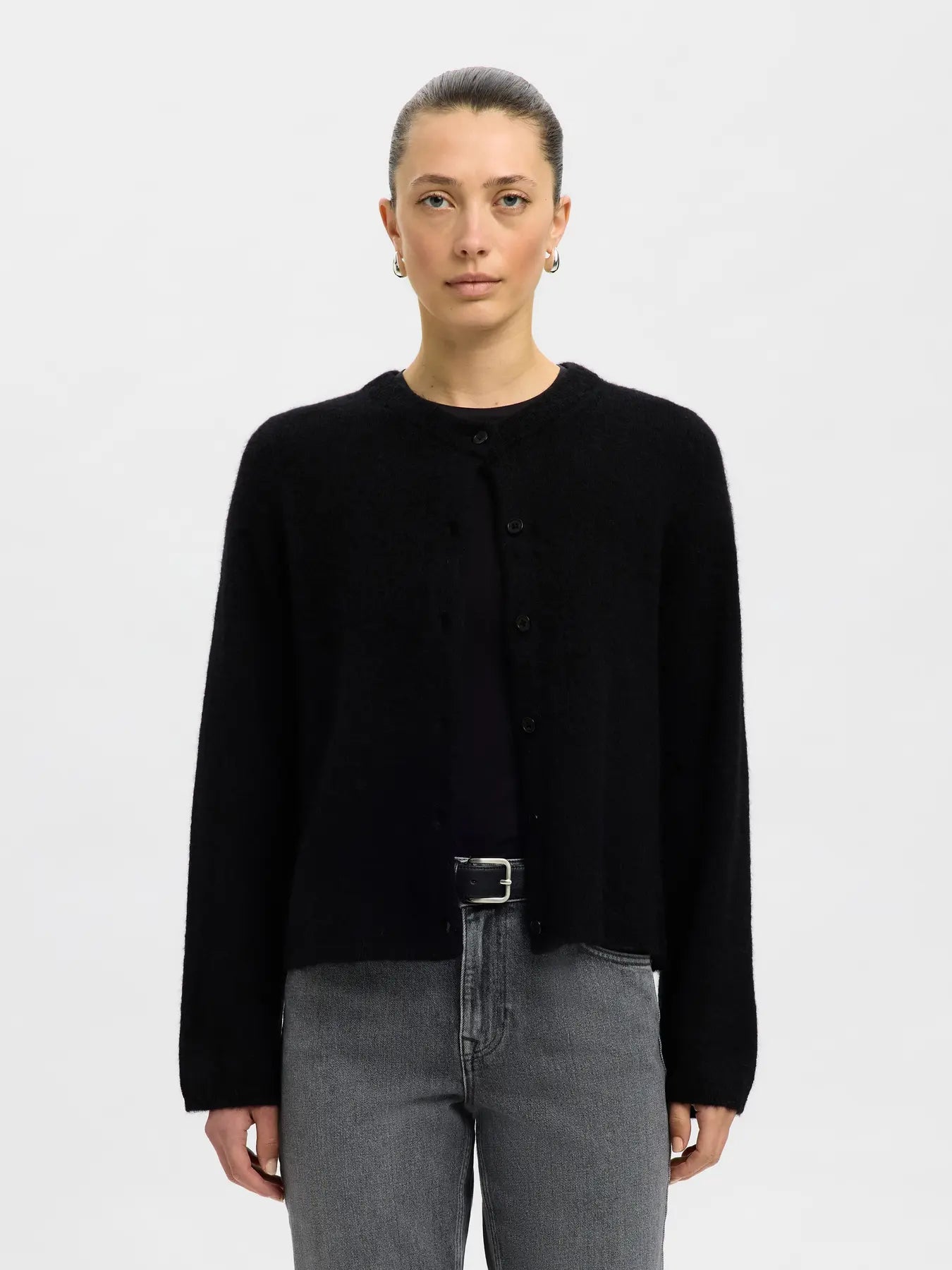 LULU NEW CARDIGAN BLACK