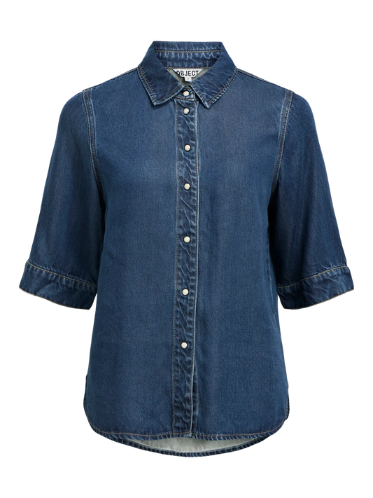 FRAME SHIRT DARK DENIM