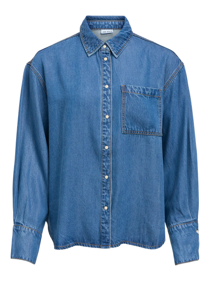 FRAME SHIRT MEDIUM DENIM