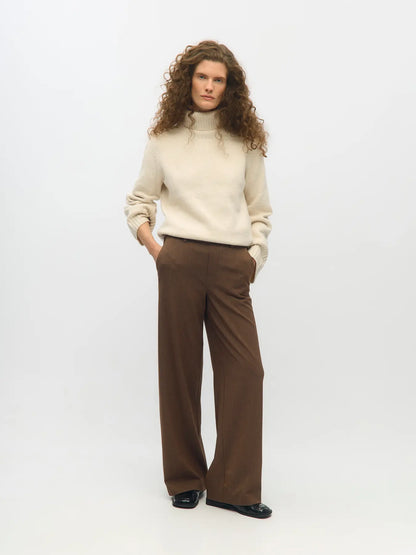 LISA WIDE PANT FOSSIL