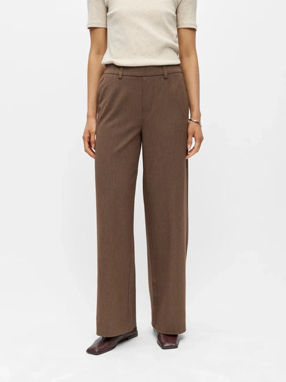 LISA WIDE PANT FOSSIL