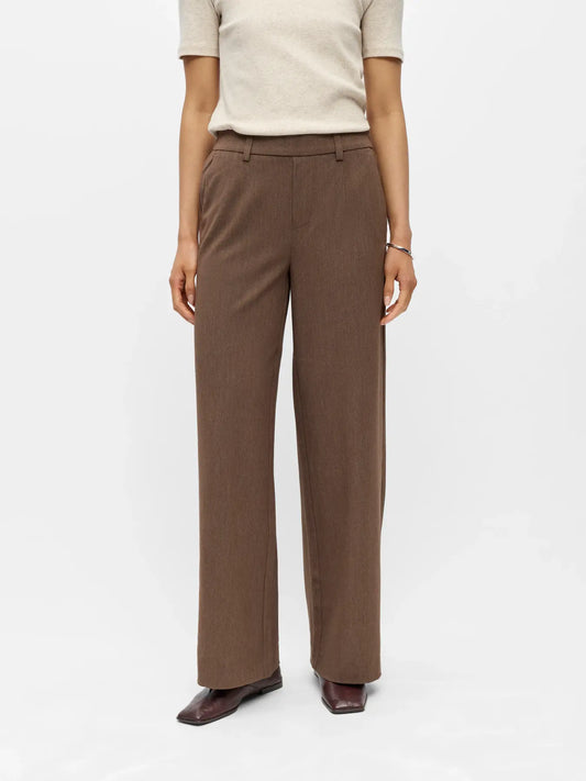 LISA WIDE PANT FOSSIL