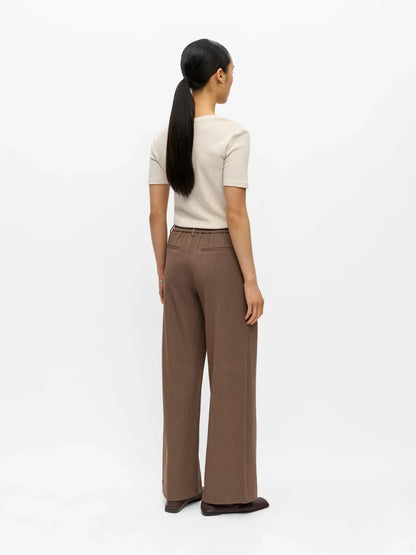 LISA WIDE PANT FOSSIL