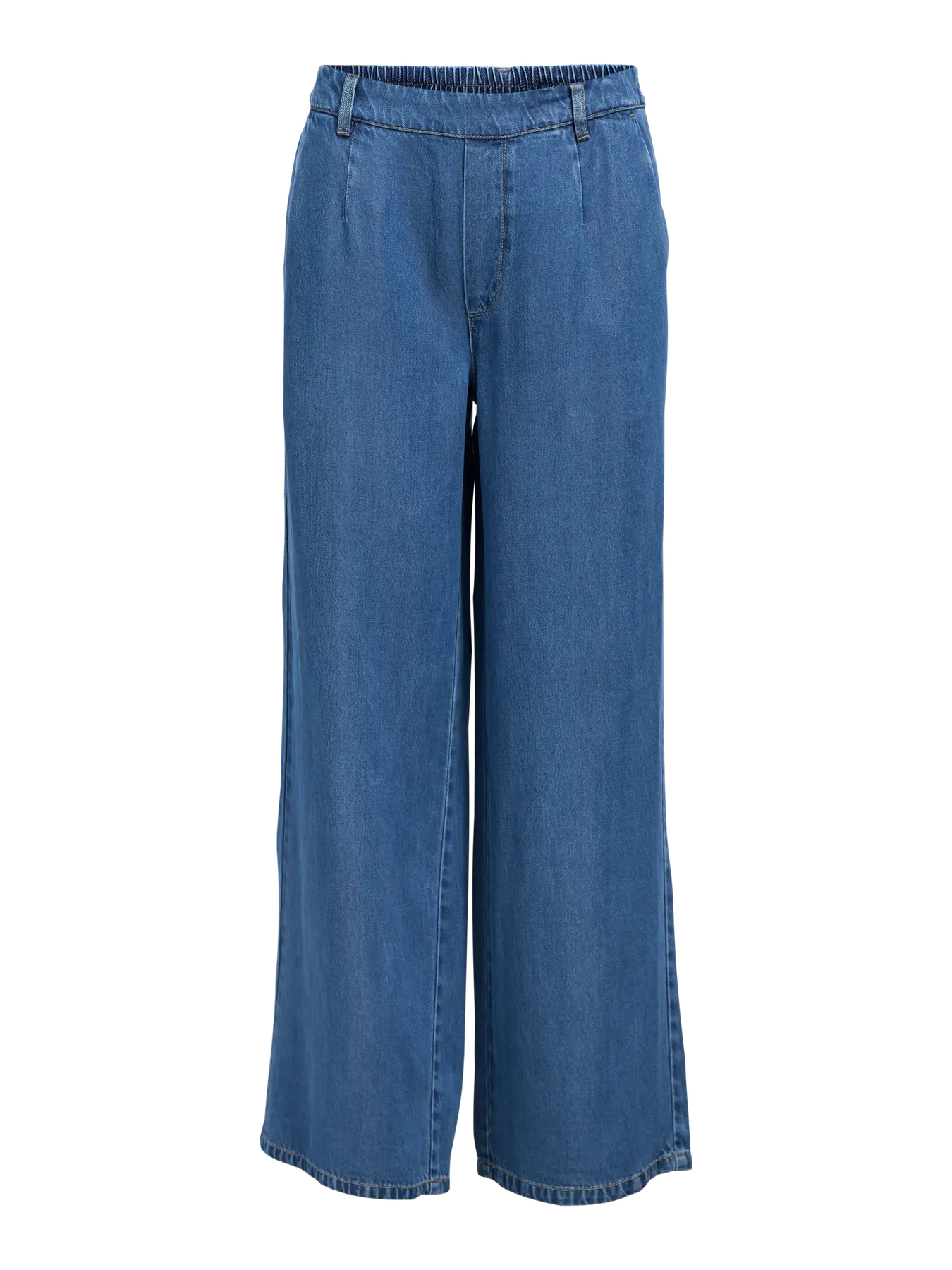 FRAME LISA WIDE PANTS MEDIUM DENIM