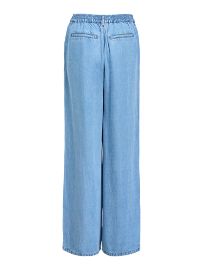 FRAME LISA WIDE PANTS LIGHT DENIM