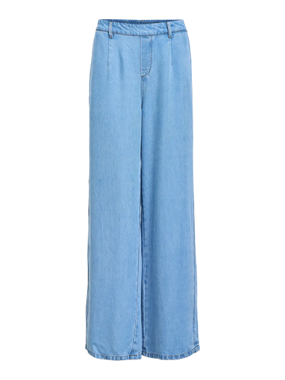 FRAME LISA WIDE PANTS LIGHT DENIM