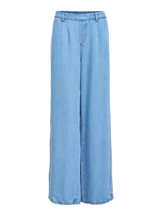 FRAME LISA WIDE PANTS LIGHT DENIM