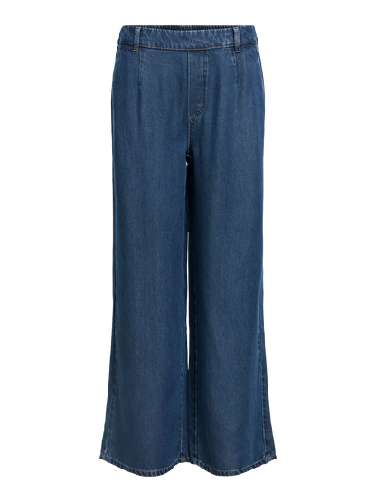 FRAME LISA WIDE PANTS DARK DENIM