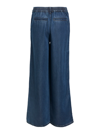 FRAME LISA WIDE PANTS DARK DENIM