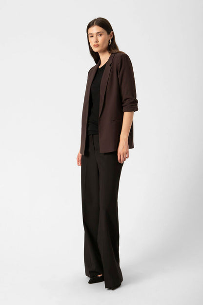 SHIRLEY BLAZER CHOCOLATE