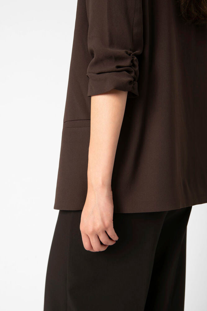 SHIRLEY BLAZER CHOCOLATE