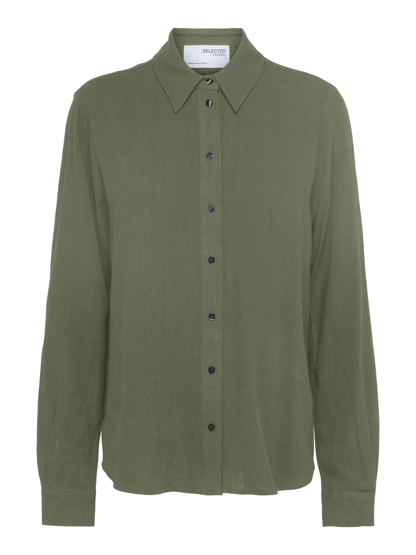 VIVA SHIRT DEEP LICHEN GREEN