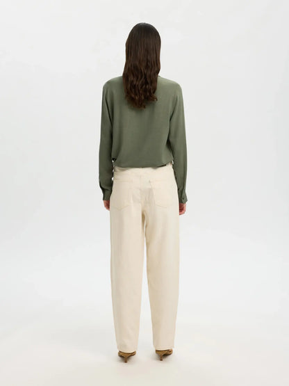 VIVA SHIRT DEEP LICHEN GREEN