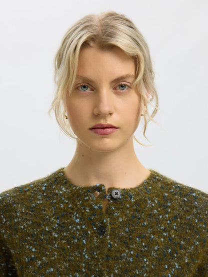 SLWKAT KNIT SHORT CARDIGAN
