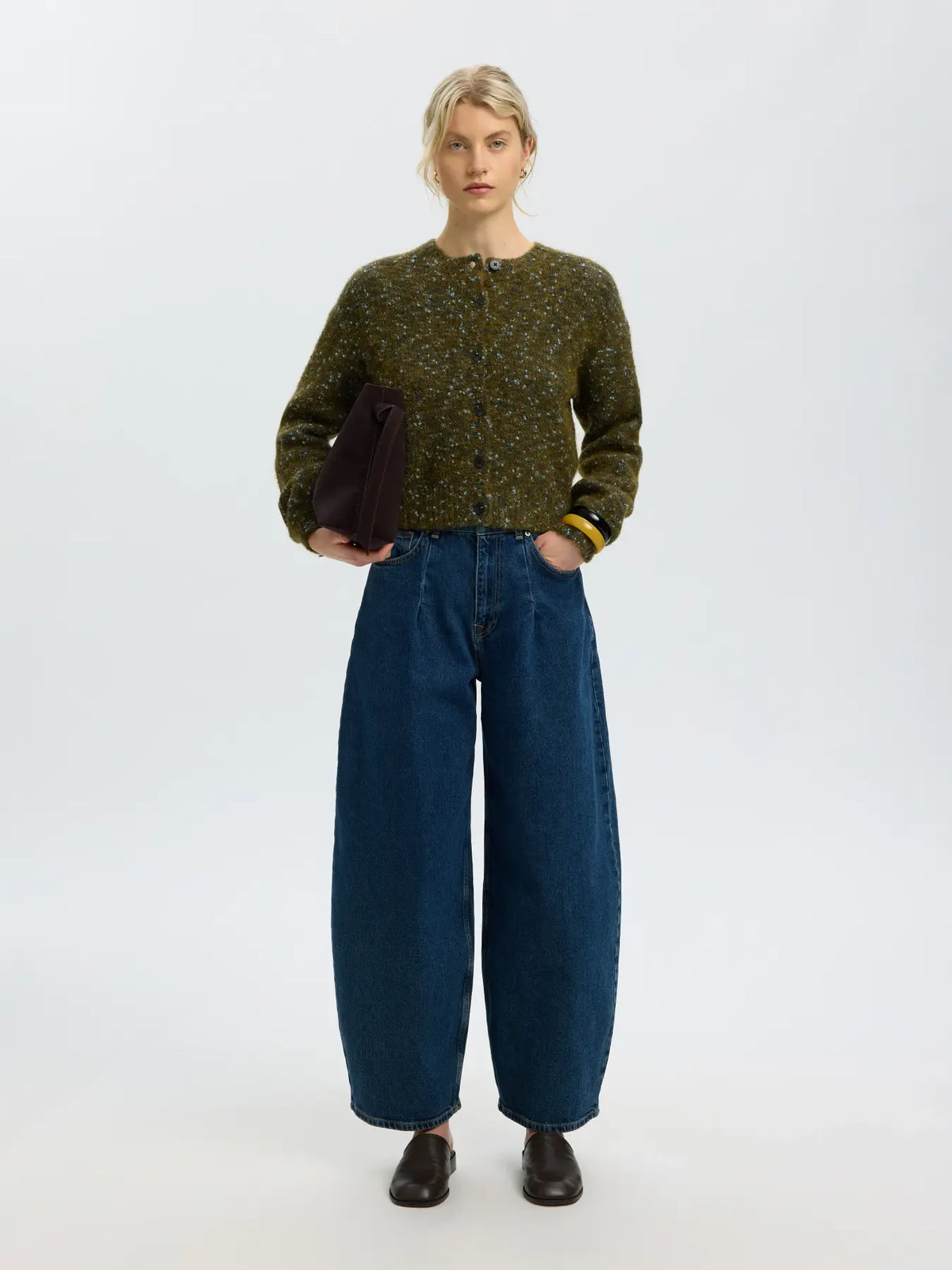 SLWKAT KNIT SHORT CARDIGAN