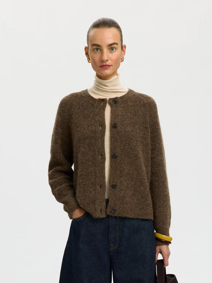LULU CARDIGAN DACHSHUND MELANGE