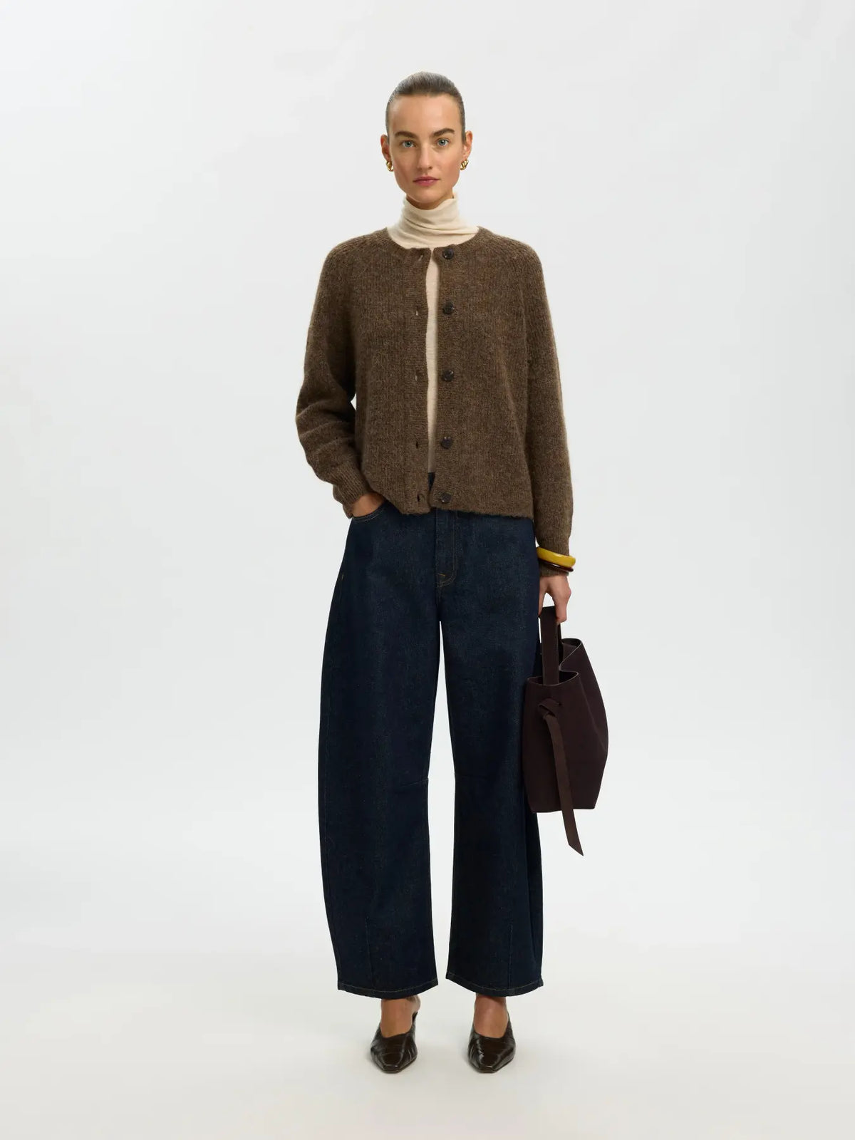 LULU CARDIGAN DACHSHUND MELANGE