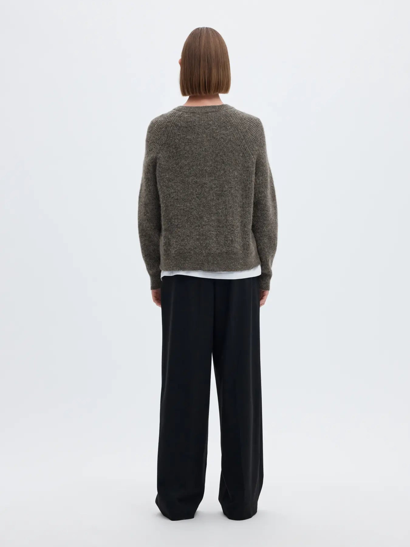 LULU CARDIGAN GREY MELANGE