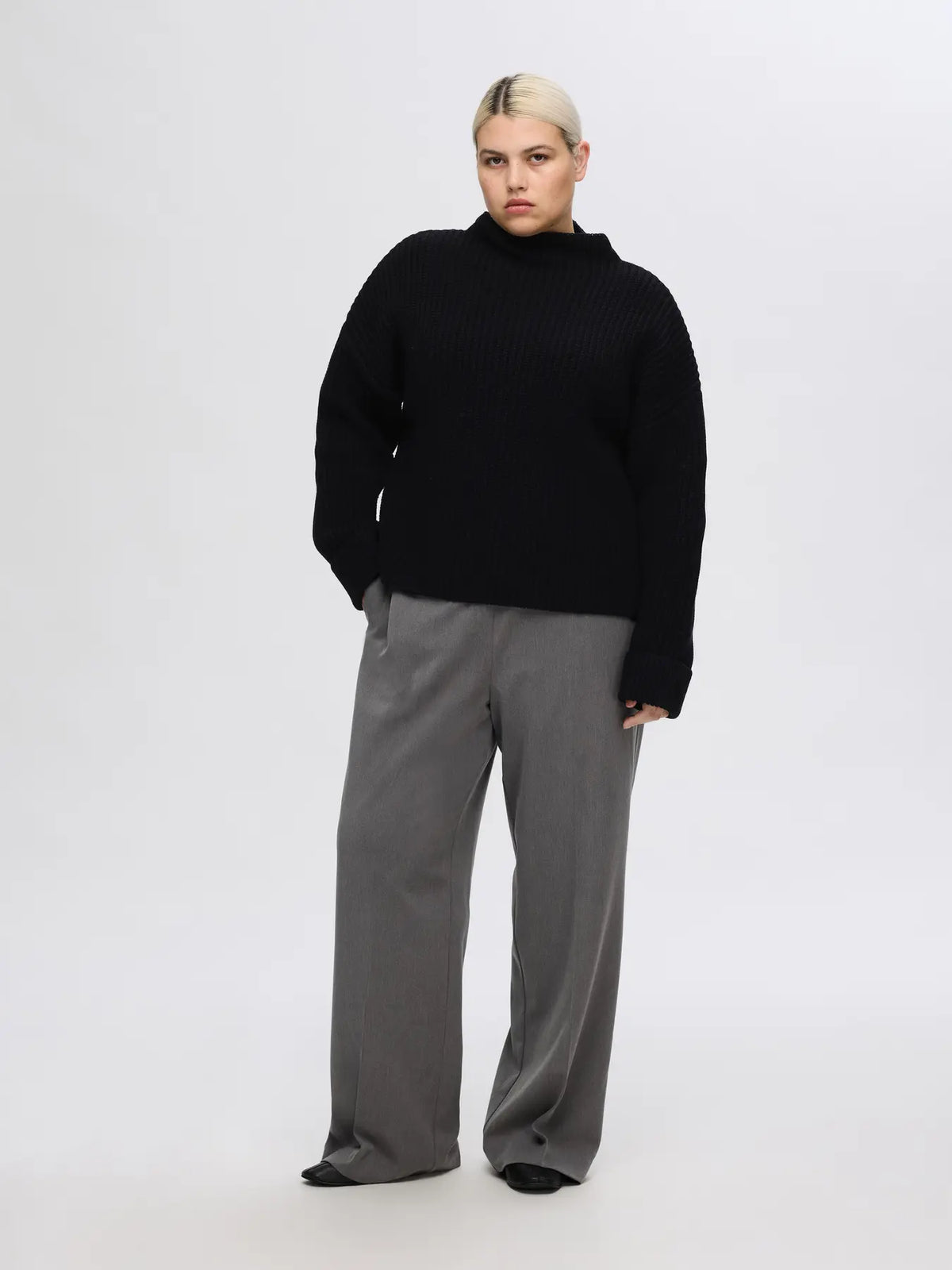 SELMA COTTON KNIT BLACK