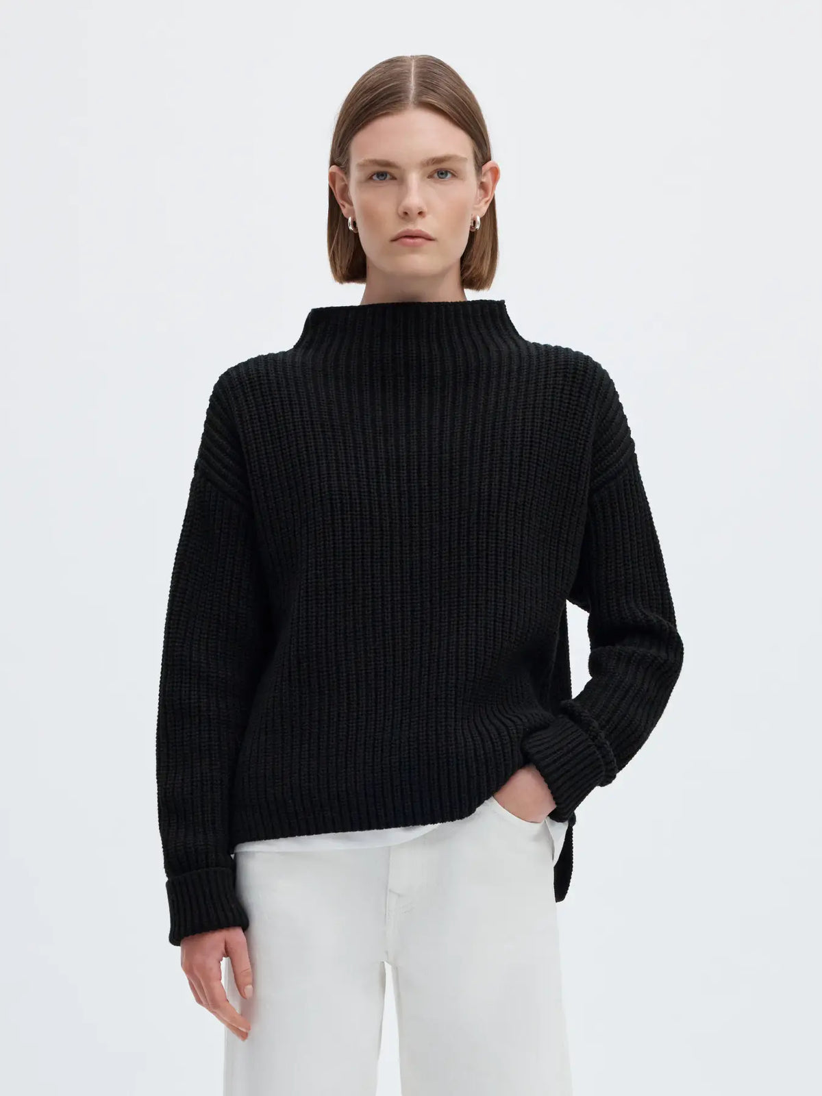 SELMA COTTON KNIT BLACK