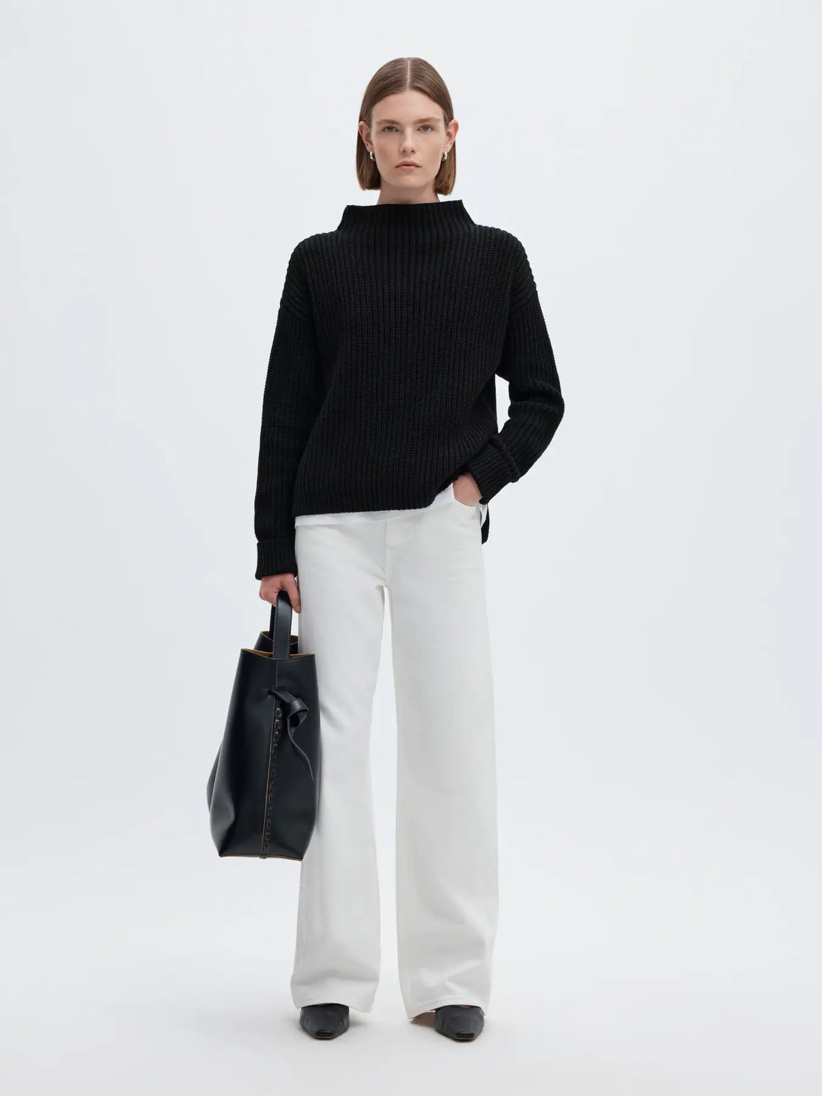 SELMA COTTON KNIT BLACK