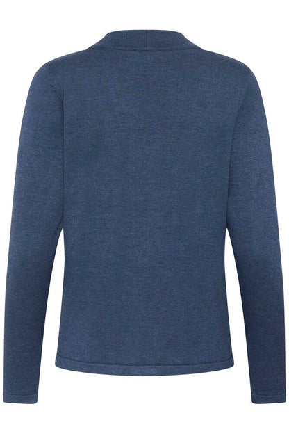MILAS TIE CARDIGAN INDIGO