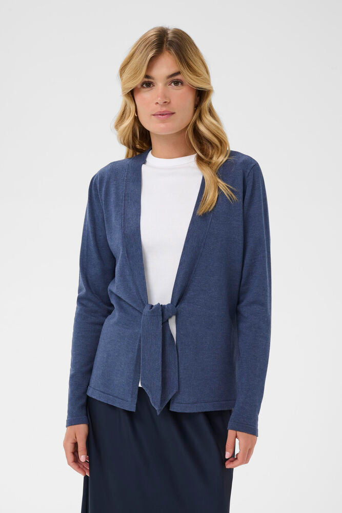 MILAS TIE CARDIGAN INDIGO