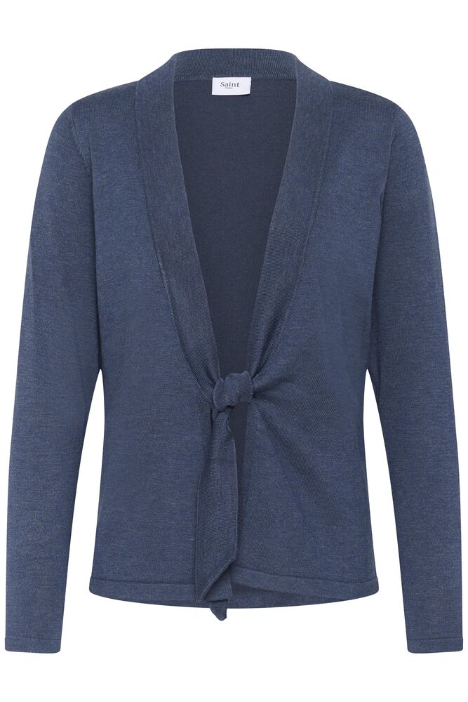 MILAS TIE CARDIGAN INDIGO