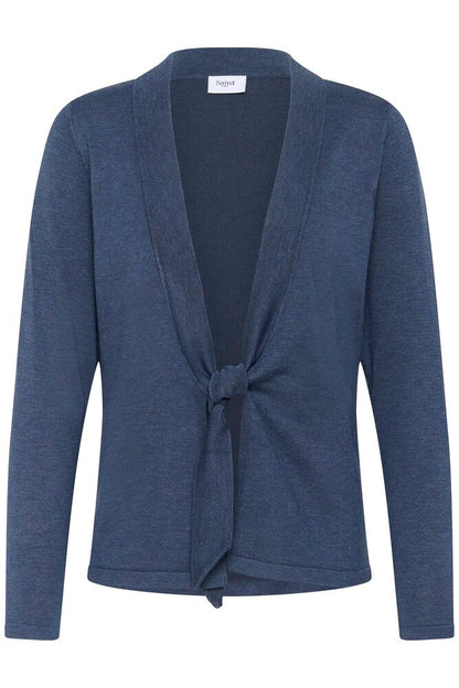 MILAS TIE CARDIGAN INDIGO