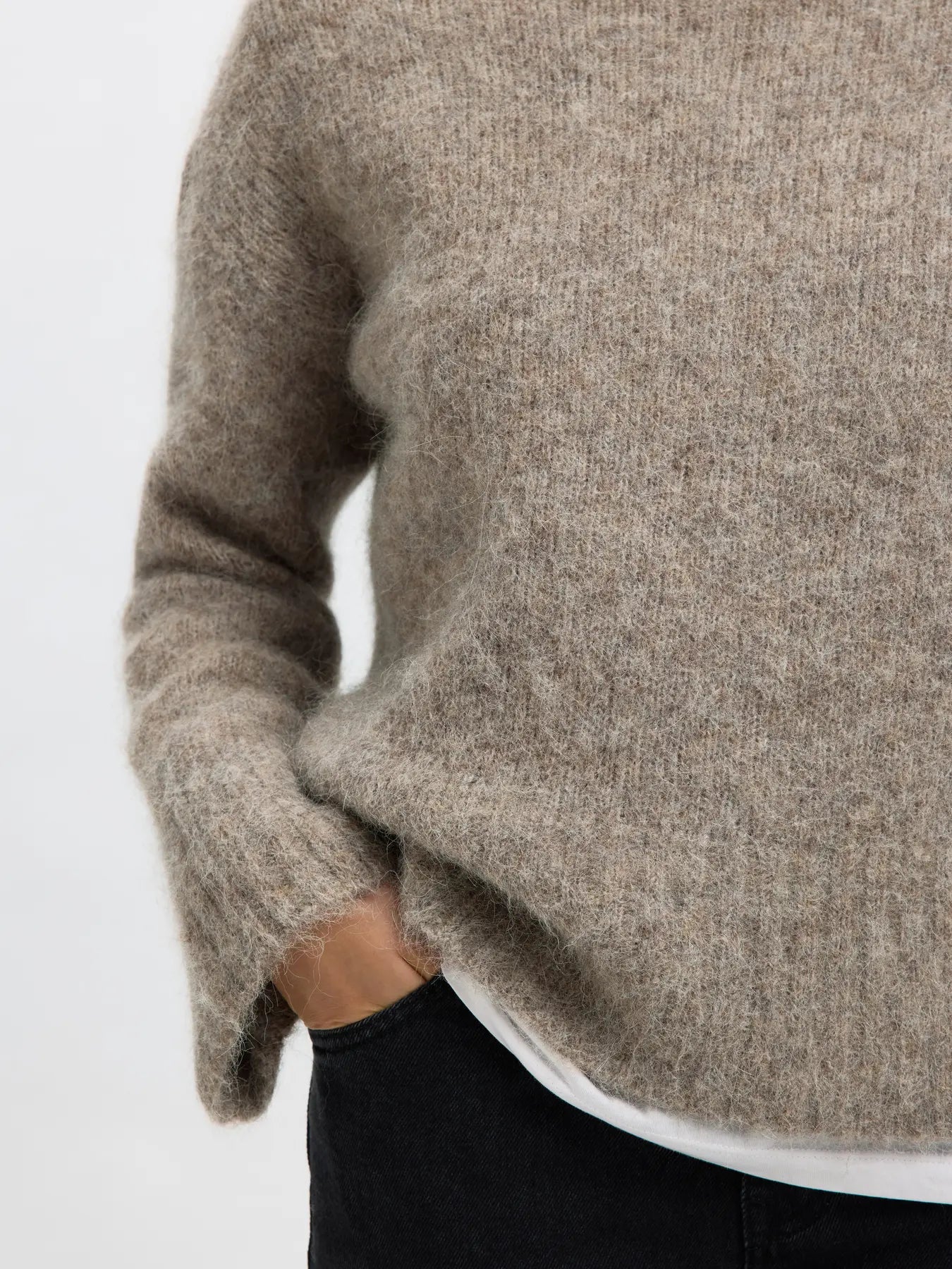 GABRIELLA KNIT STEEL GREY