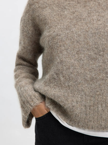 GABRIELLA KNIT STEEL GREY