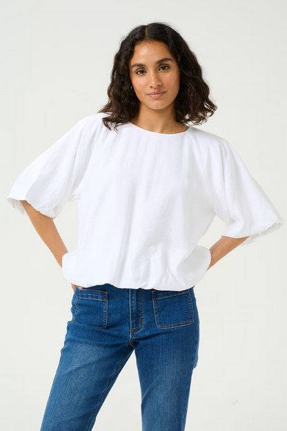 GABBY TOP WHITE
