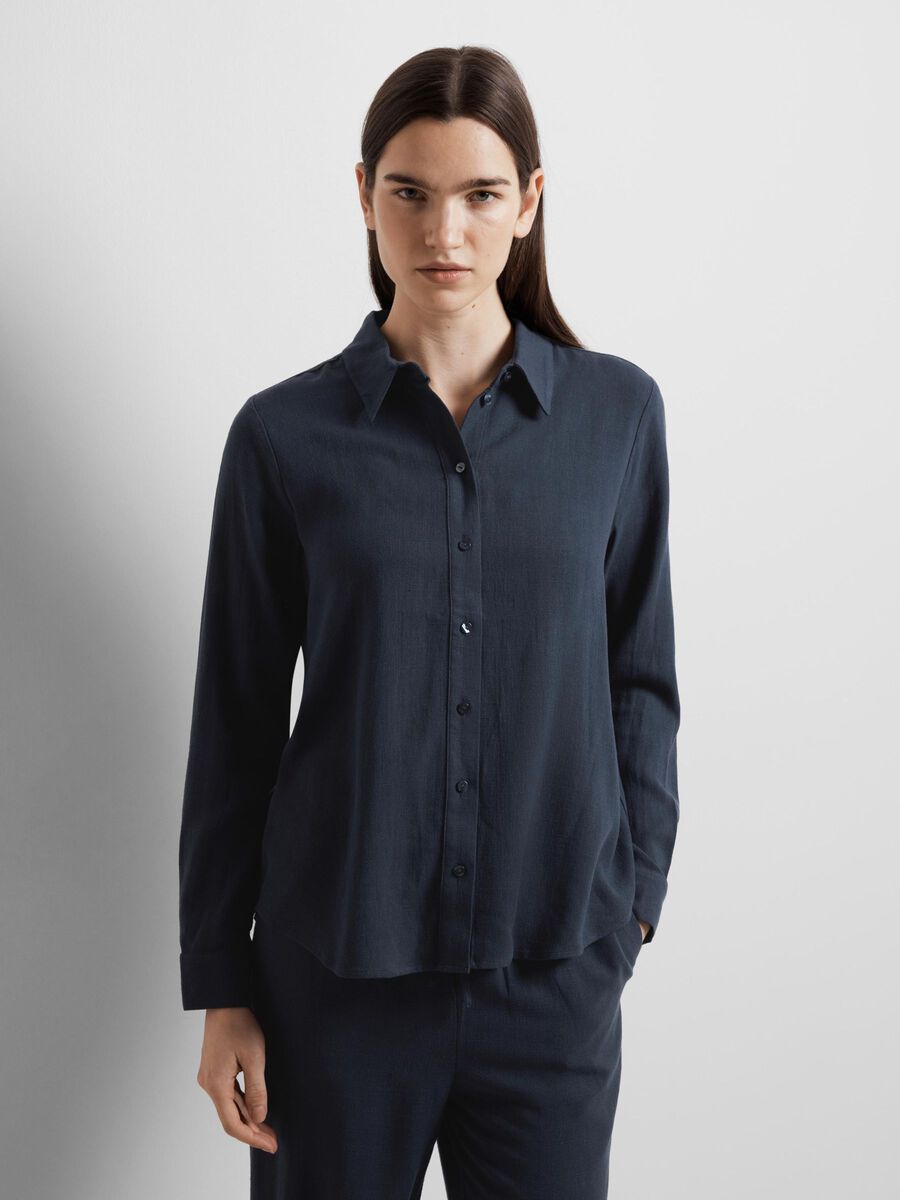 VIVA SHIRT DARK SAPPHIRE