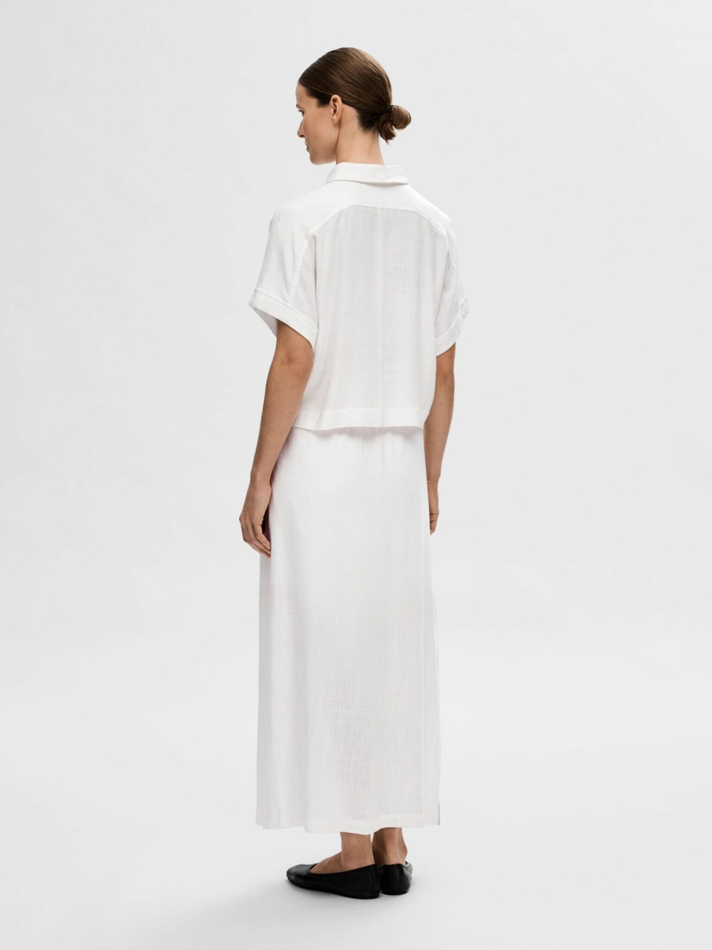 VIVA CROPPED SHIRT WHITE